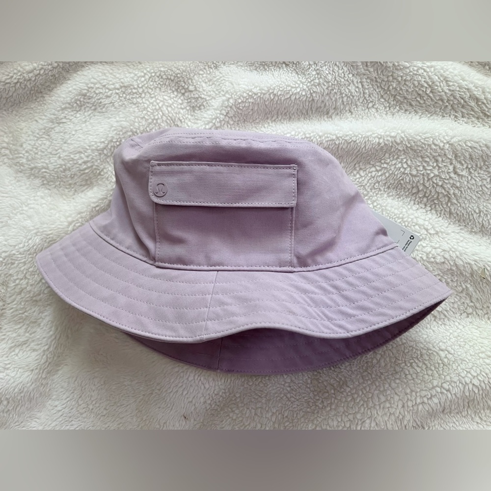 Lululemon Women’s On My Level Bucket Hat With Pocket, Dusty Rose, NWT